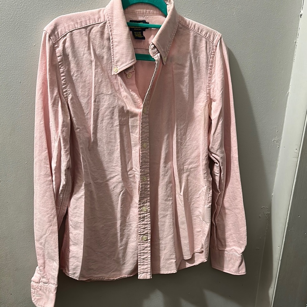 Ralph Lauren Pink Oxford Button Down Shirt